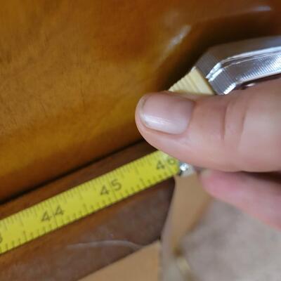 MID-CENTURY DRESSER MIRROR - MAKER UNKNOWN