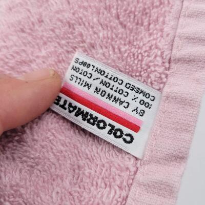 VINTAGE COLORMATE BODY TOWELS 6PC