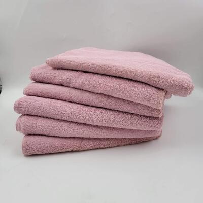 VINTAGE COLORMATE BODY TOWELS 6PC