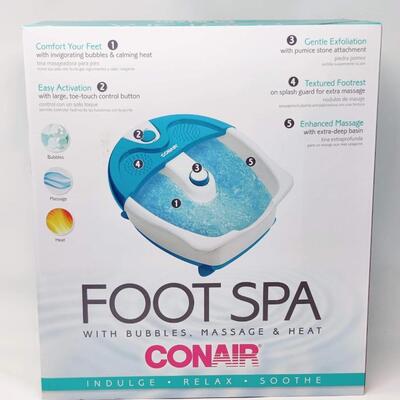 CONAIR FOOT SPA--NEW IN BOX
