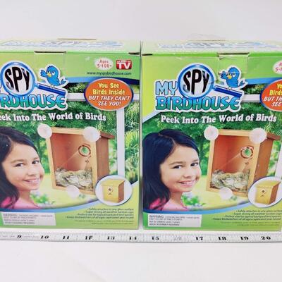 MY SPY BIRDHOUSE BUNDLE--NEW IN BOX