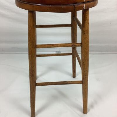 3069 Antique Counter Stool Oak Legs/Pine Top
