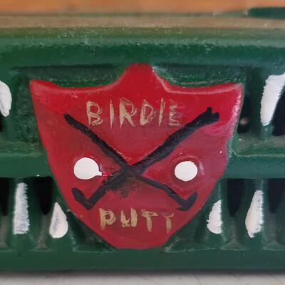 Vintage Birdie Putt Mechanical  Bank