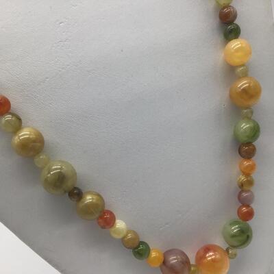 Vintage Multi Color Beaded necklace