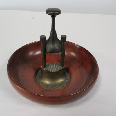 Antique Nutcracker & Bowl