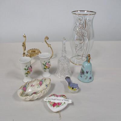 Collection Of Knick Knack Decorations