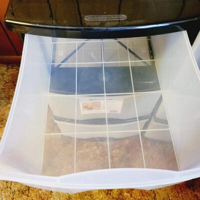 GRACIOUS LIVING 3 DEEP DRAWER STORAGE SYSTEM 3 PC