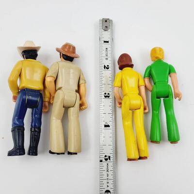 VINTAGE FISHER PRICE ADVENTURE SERIES ACTION FIGURES