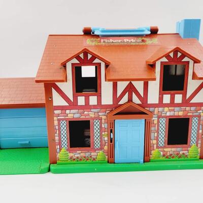 80s FISHER PRICE FAMILY HOUSE - BELL RINGS