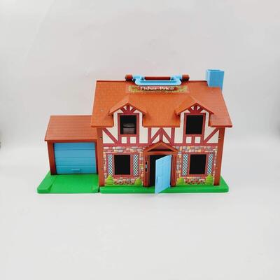 80s FISHER PRICE FAMILY HOUSE - BELL RINGS