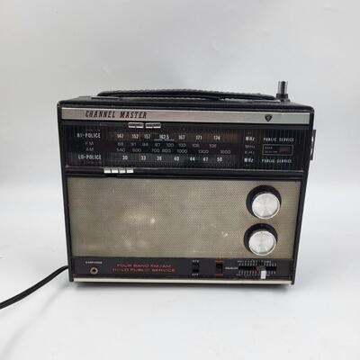 VINTAGE CHANNEL MASTER 4 BAND HI-LO PUBLIC RADIO