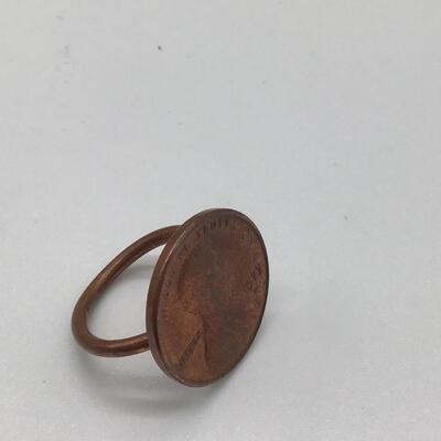 Adjustable Penny Ring