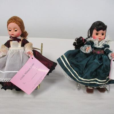 Madame Alexander Little Women Series Dolls "Beth" & "Jo"
