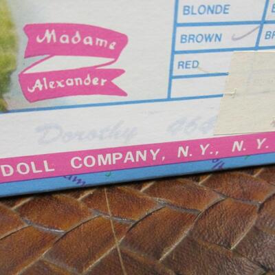 Madame Alexander Doll Dorothy & Toto