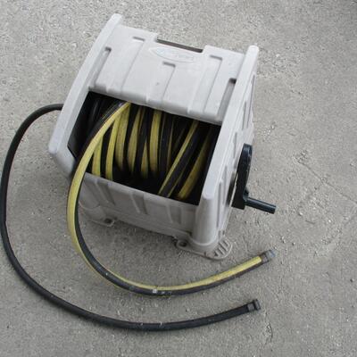 Hose Reel With Hose