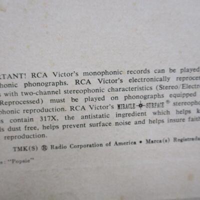 Elvis Presley - Self Titled Debut LP RCA Victor LPM-1254 RE 1963 Mono Pressing