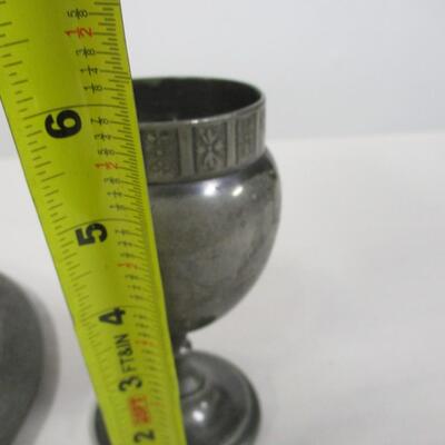 F B Rogers Silver Co Server & Cups