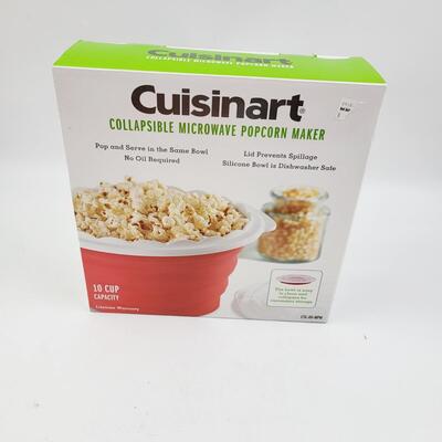 NIB CUISINART COLLAPSIBLE POPCORN MAKER