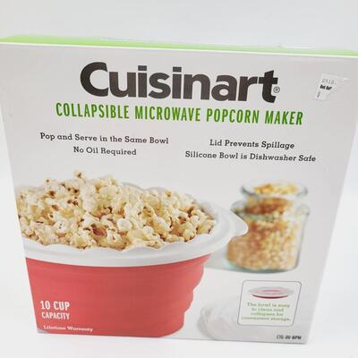 NIB CUISINART COLLAPSIBLE POPCORN MAKER