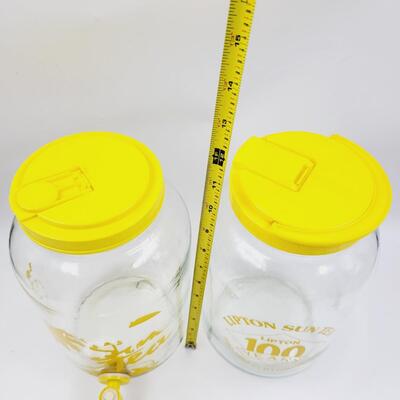 GLASS SUN TEA CONTAINERS