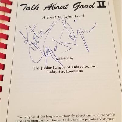 Lot #106  Talk About Good II Cookbook - Autographed by George Rodrigue