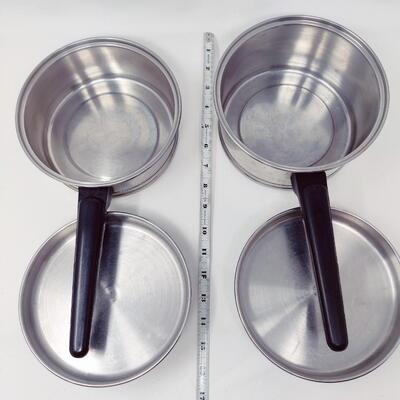 LIFETIME STAINLESS STEEL SAUCE PANS