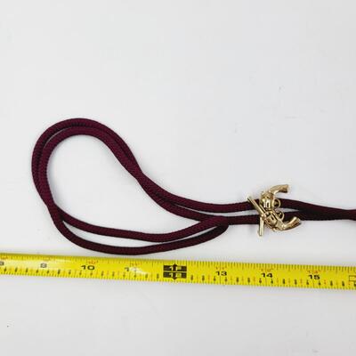 SWANK 2 GUN GOLD TONED BOLO TIE