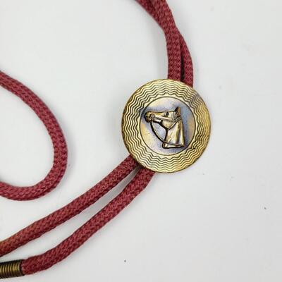 COLLECTABLE HORSE BOLO TIE