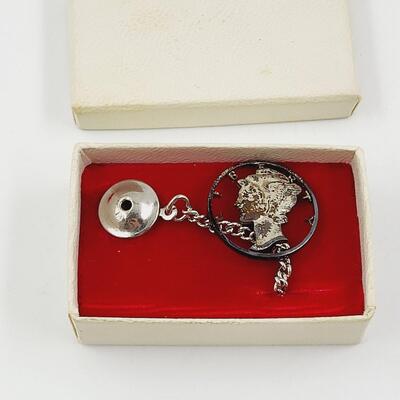 MERCURY DIME SUIT PIN