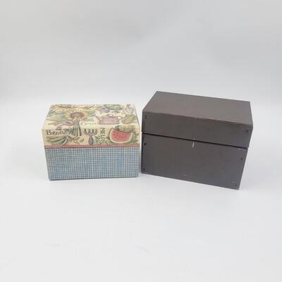 2 COOL RECIPE BOXES