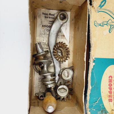 IN THE ORIGINAL BOX UNIVERSAL BRAND FOOD - MEAT CHOPPER