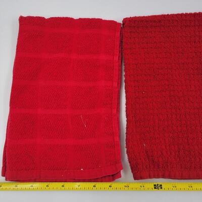 RED KITCHEN TOWEL BUNDLE 3 PC