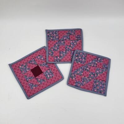 HAND QUILTED HOT PAN HOLDER