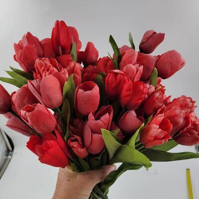 ARTIFICIAL FLOWER TULIPS BUNDLE