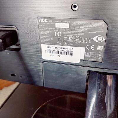 HP COMPAQ 8000 ELITE (WINDOWS 10 PRO) / AOC MONITOR AND ACCESSORIES