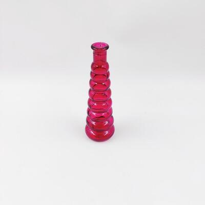 PRETTY IN PINK GLASS VASE
