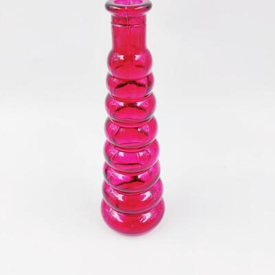 PRETTY IN PINK GLASS VASE