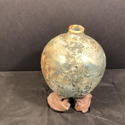 Lot 3053. Hand Crafted Pottery Vase
