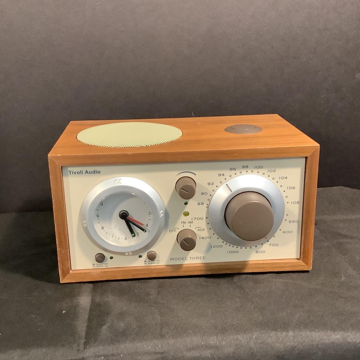 Lot 3055. Vintage Style Tivoli Audio Alarm Clock Radio, Model Three