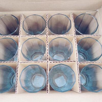 ANCHOR HOCKING CLEAR 16.5 OZ DRINKING GLASSES 12 PCS LOT #1