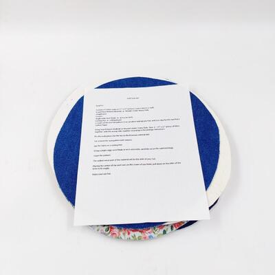 SUN HAT PROJECT W/ MATERIALS