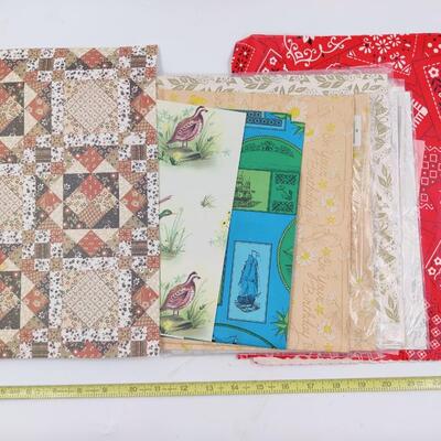 MISCELLANEOUS GIFT WRAP PIECES BUNDLE