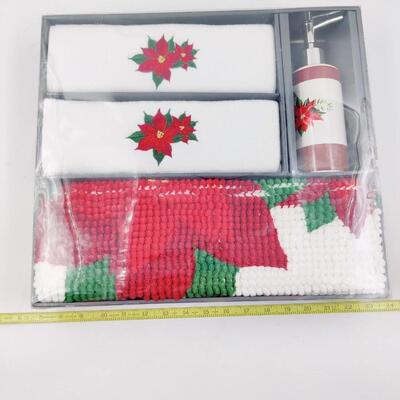 CHRISTMAS BATHROOM SET