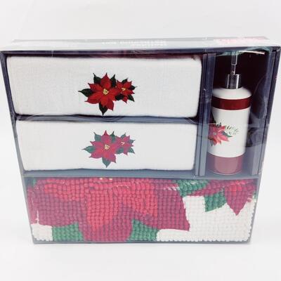 CHRISTMAS BATHROOM SET