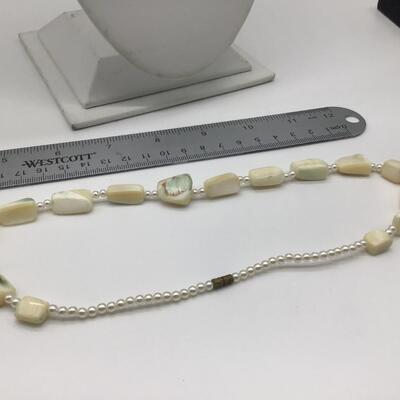 Vintage Beautiful Semi Precious Stone Necklace