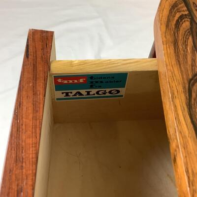 3090 Mid Century Rosewood Wall Shelf