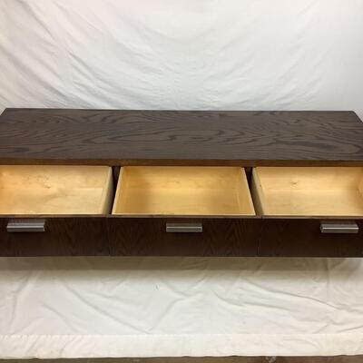 3099 Modern Dresser, Credenza w/Three-Drawers