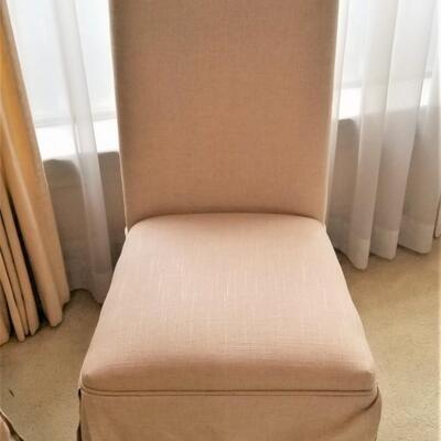 Lot #108  Nice Pair of Upholstered Side Chairs