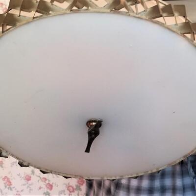 Lot #135  PAIR of Cool Mid Century Modern Light Fixtures