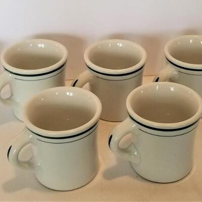Lot #138  Lot of 7 Vintage Shenango Restaurant  Ware Cups